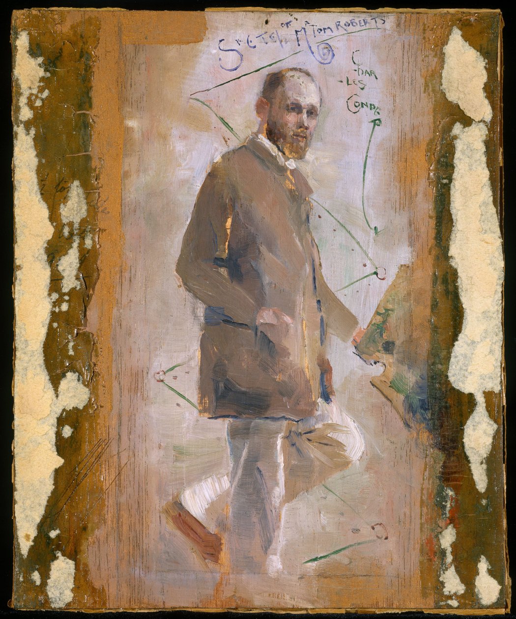 Bir Empresyonist (Tom Roberts) by Charles Edward Conder
