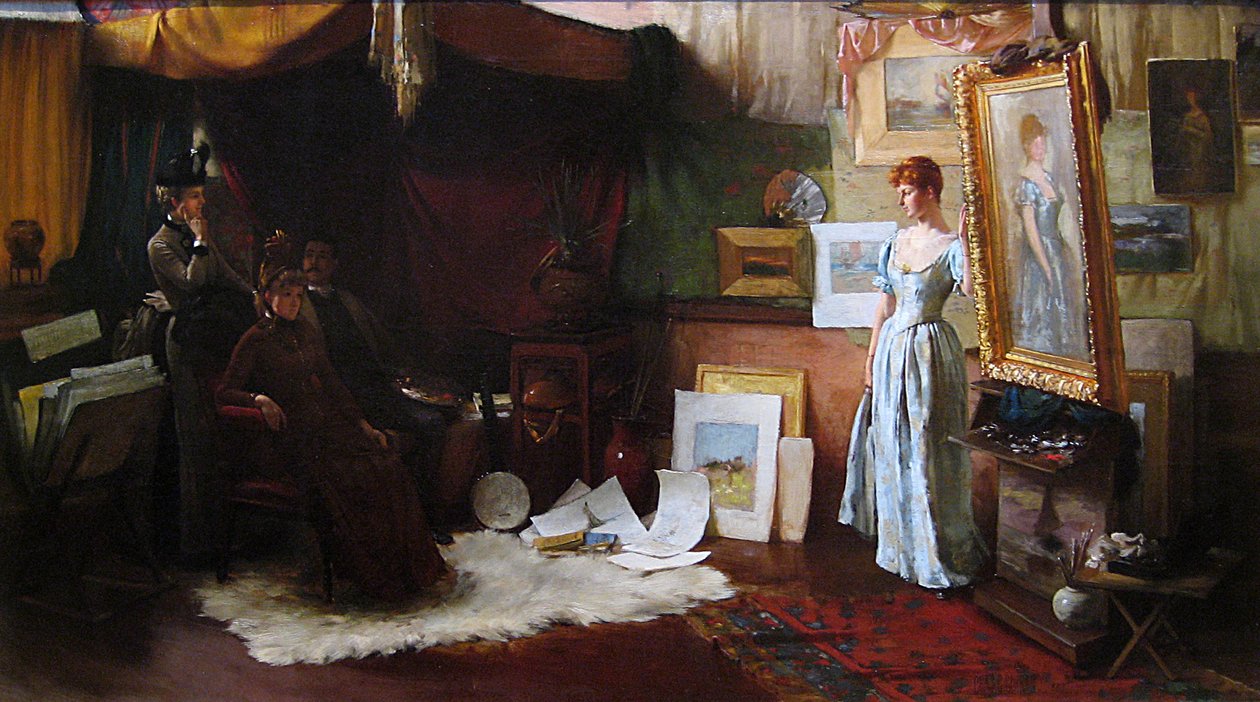 Bilinmeyen resim by Charles Courtney Curran