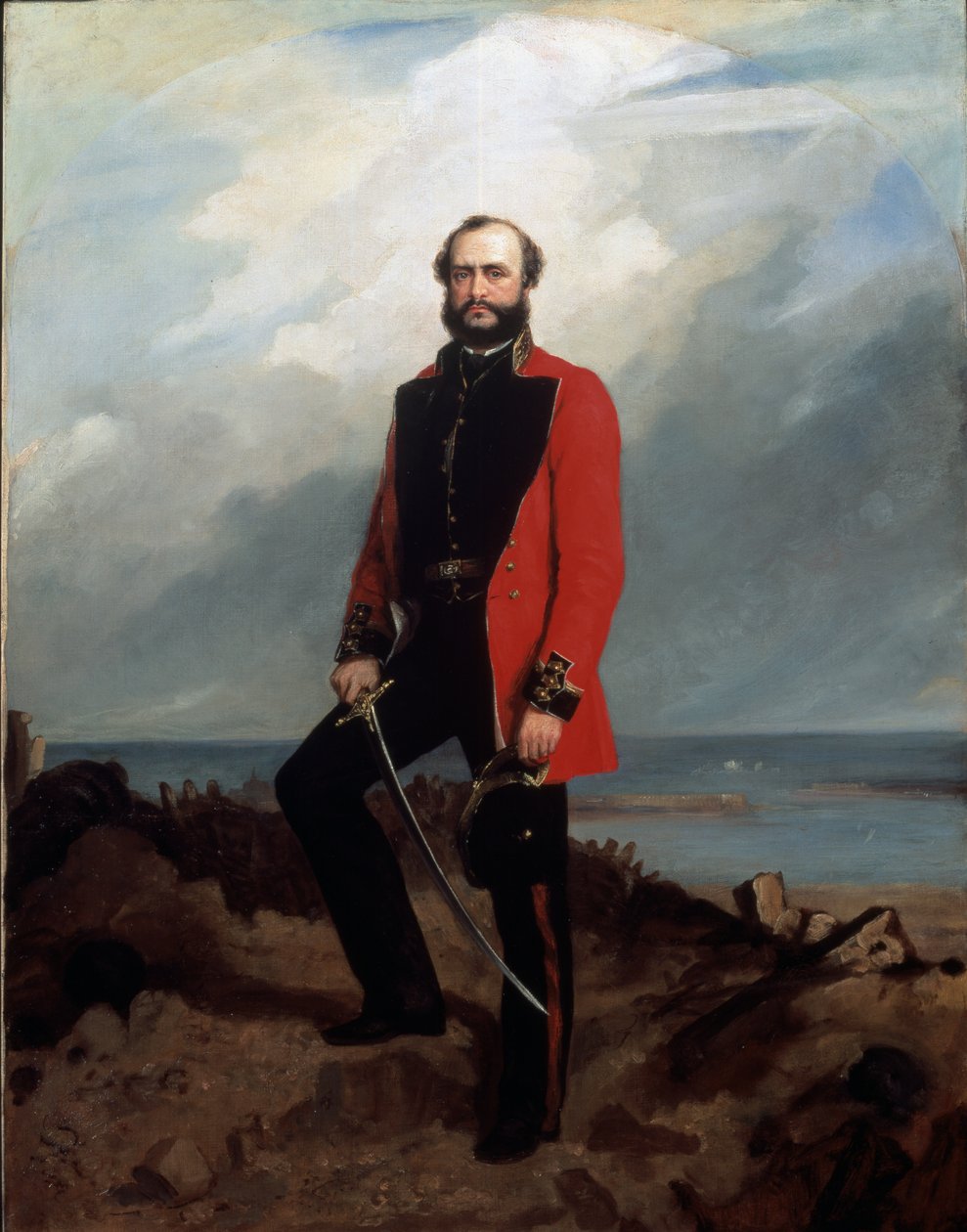 Tümgeneral Charles Ashe Windham (1810-70) Coldstream Muhafızları, Redan