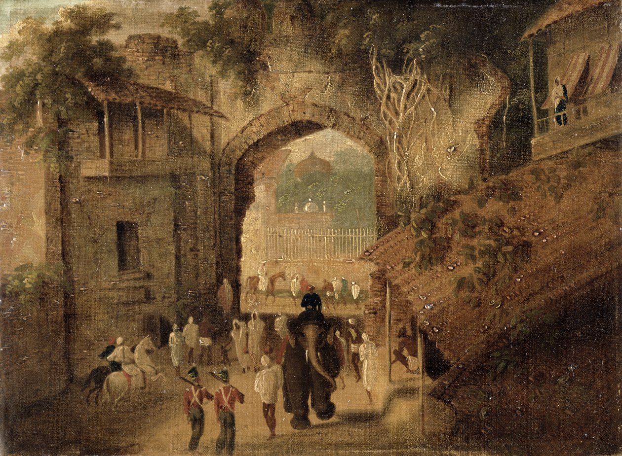 Doğu Geçidi, Patna, 1825 by Charles d Oyly
