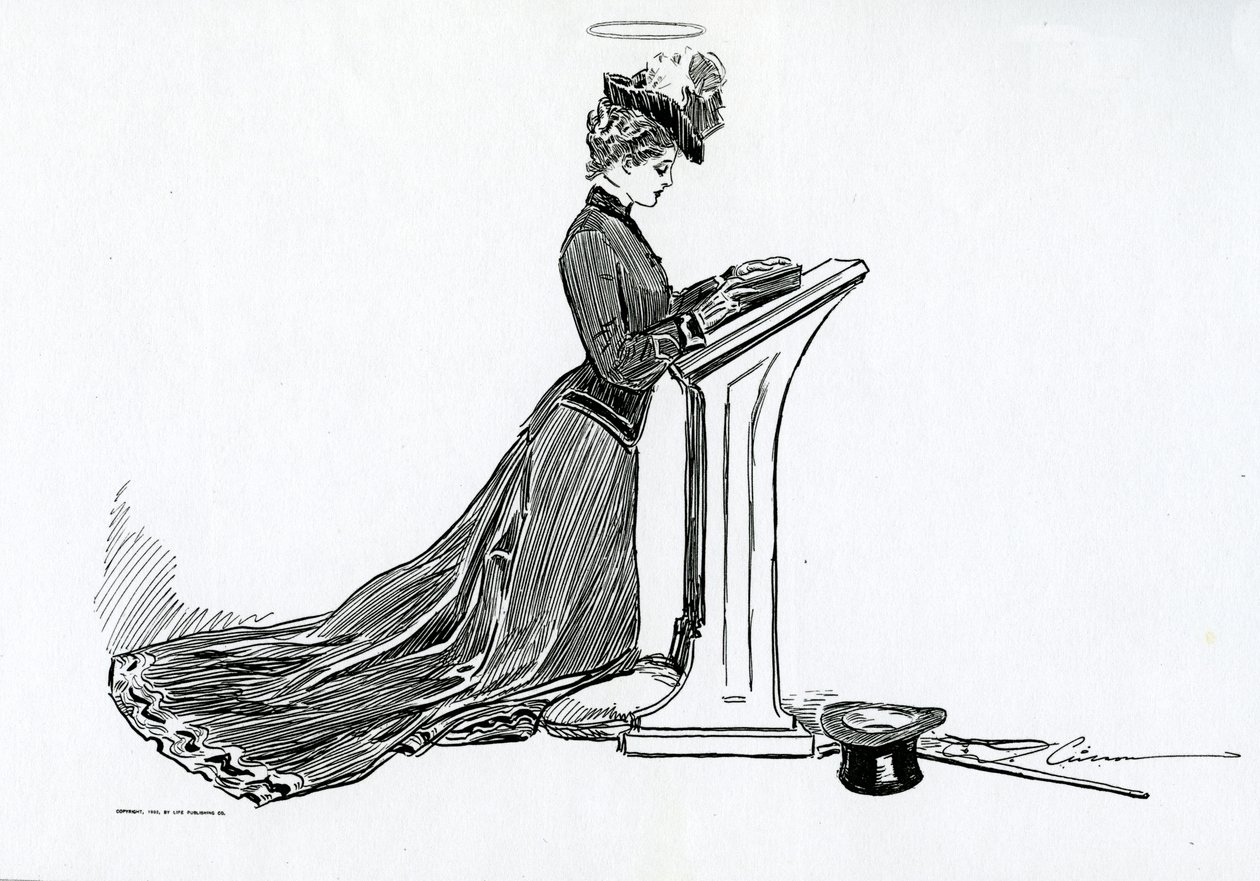 Bir Gibson Kızı, 1903 by Charles Dana Gibson