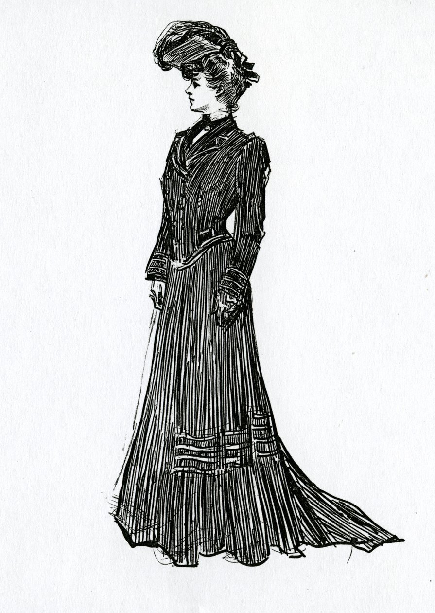 Bir Gibson Kızı, c.1902 by Charles Dana Gibson