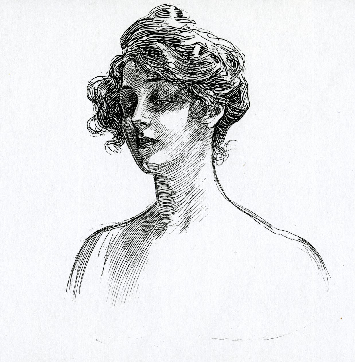 Bir Gibson Kızı, c.1902 by Charles Dana Gibson