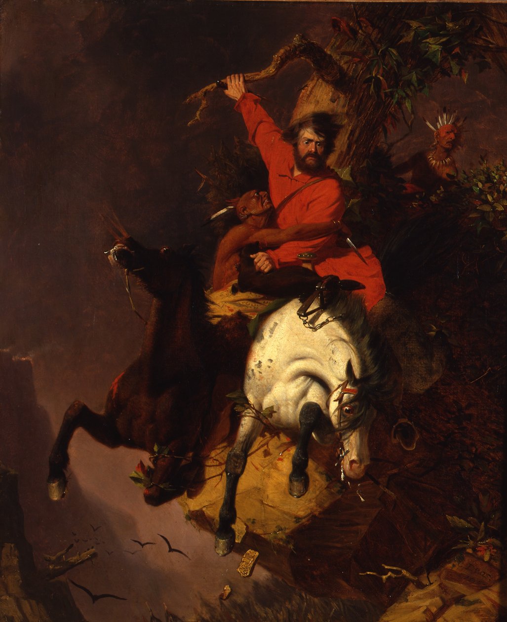 Ölüm Mücadelesi, 1840-45 by Charles Deas