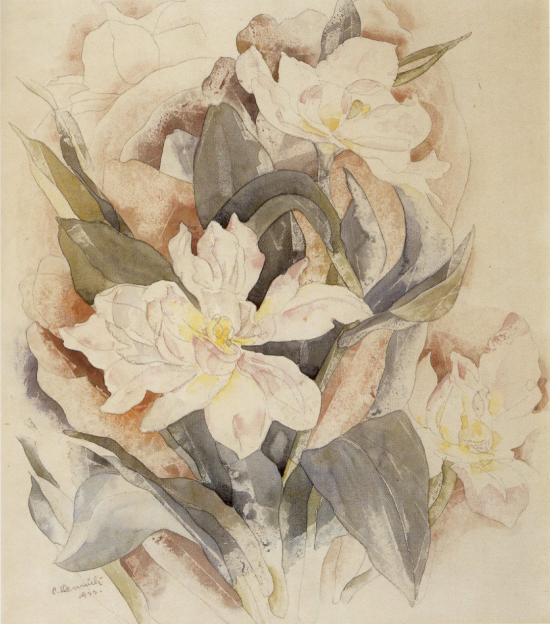 Çiçek Çalışması by Charles Demuth
