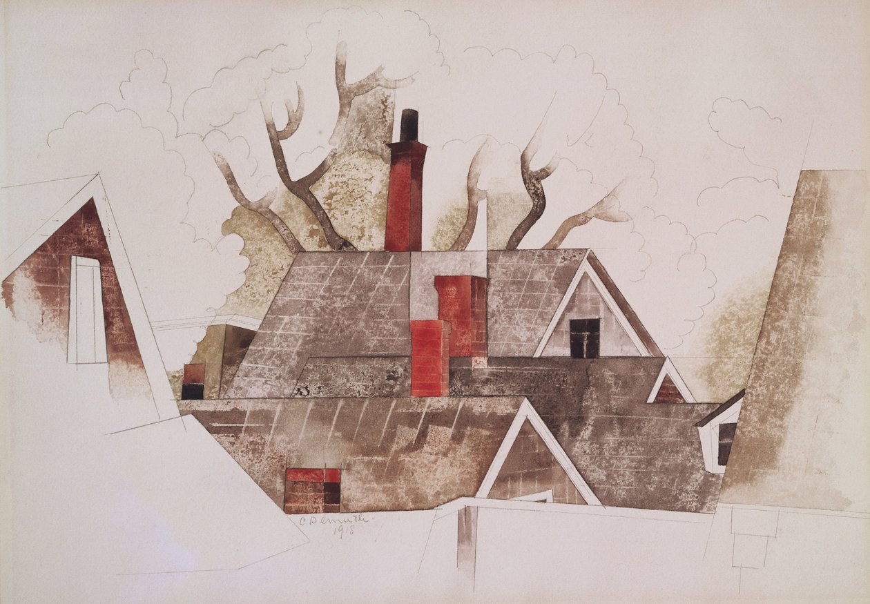 Kırmızı Bacalar by Charles Demuth