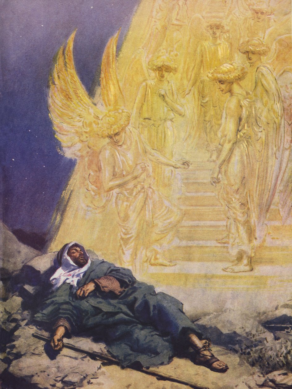 Jacob s dream by Charles Edmund Brock