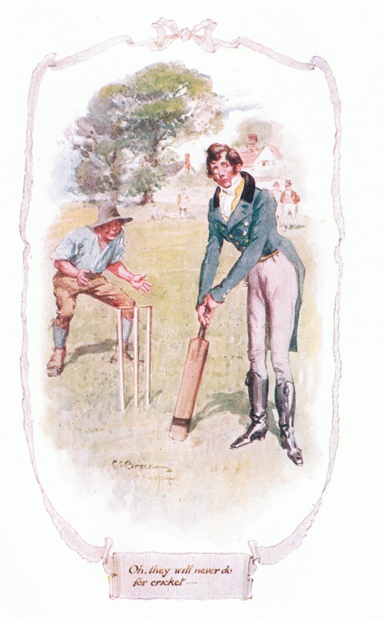 Ah! Asla kriket için yapmayacaklar by Charles Edmund Brock