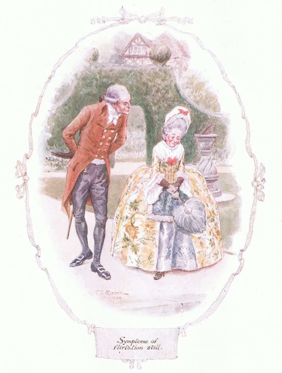 Hala flört belirtileri by Charles Edmund Brock