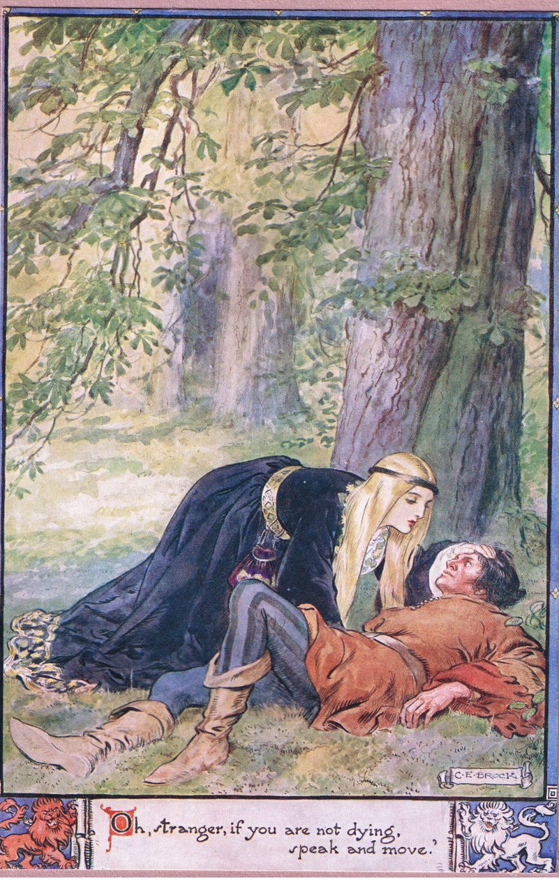 ah yabancı, ölmüyorsan sesini çıkar ve hareket et. by Charles Edmund Brock