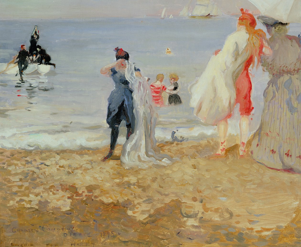 Dieppe, 1895 by Charles Edward Conder