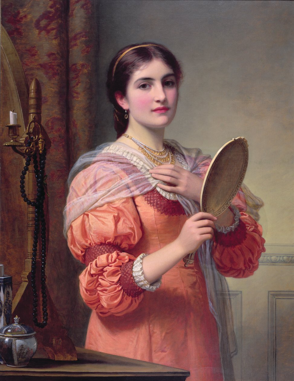 Adil Bir Yansıma by Charles Edward Perugini