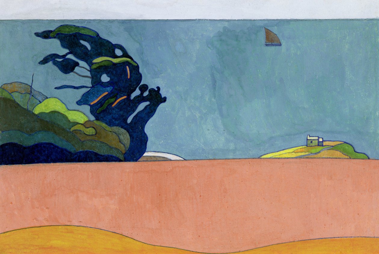 Pouldu Manzara, c.1892 by Charles Filiger