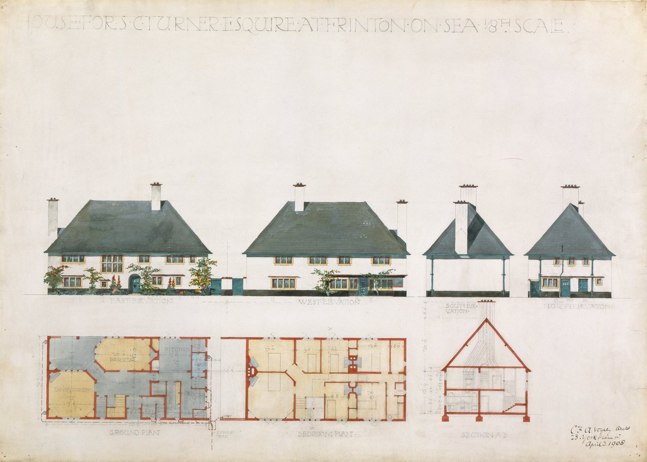 C. Turner Esq için önerilen ev. Frinton on Sea