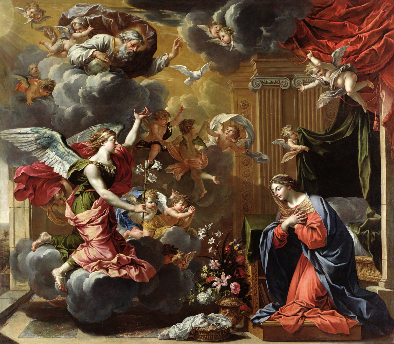 Müjde, 1651-52 by Charles Francois Poerson