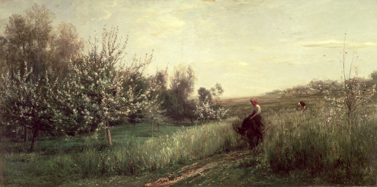 Bahar, 1857 by Charles Francois Daubigny