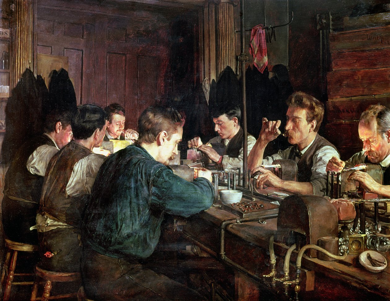 Cam Üfleyiciler, 1883 by Charles Frederic Ulrich