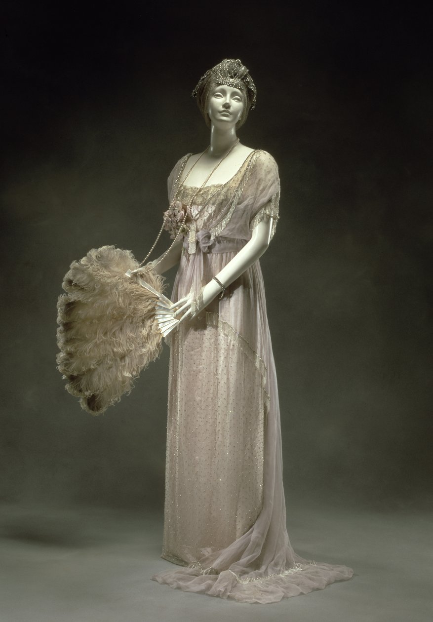 Abiye elbise, 1914 (tekstil) by Charles Frederick Worth