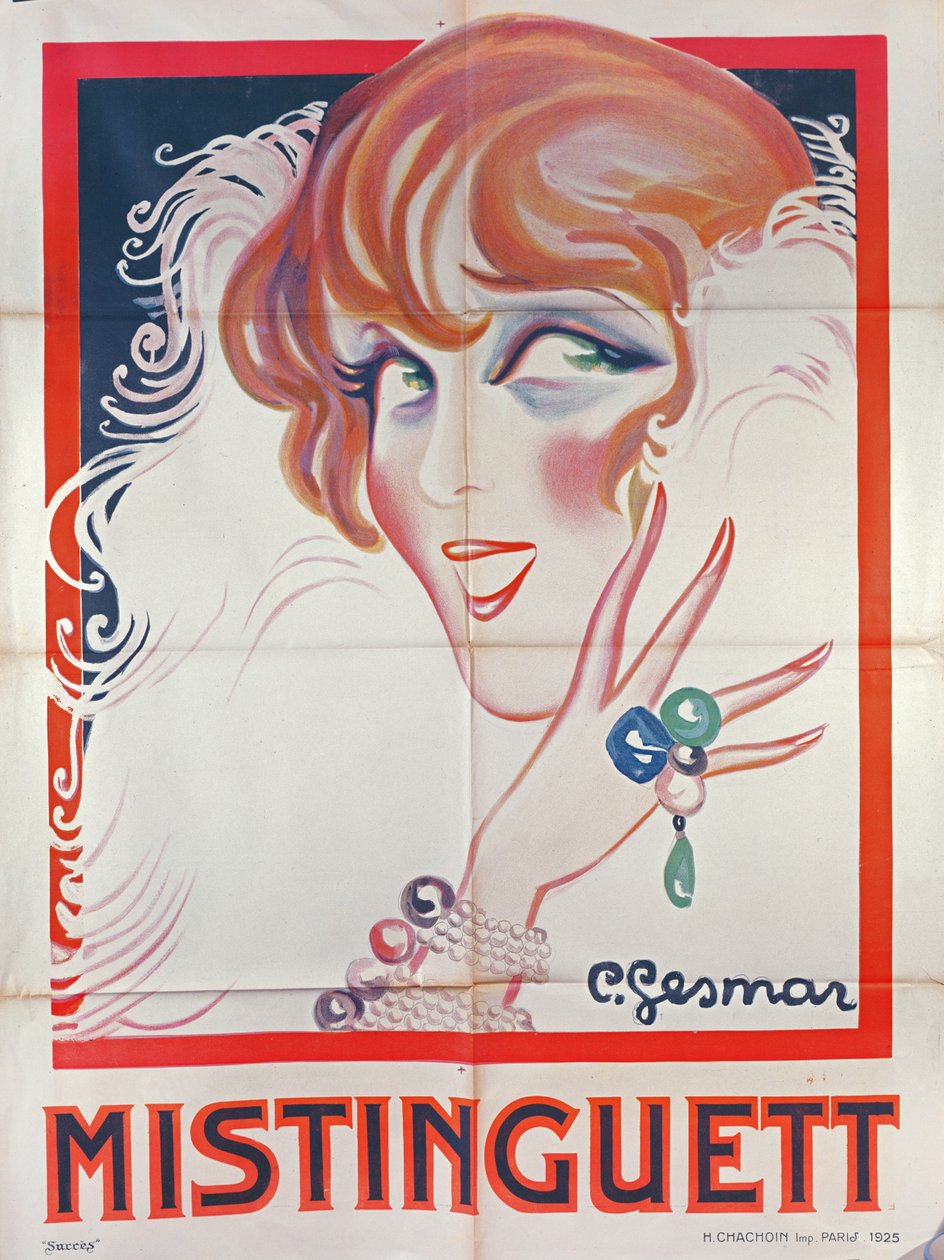 Mistinguett, 1925 by Charles Gesmar