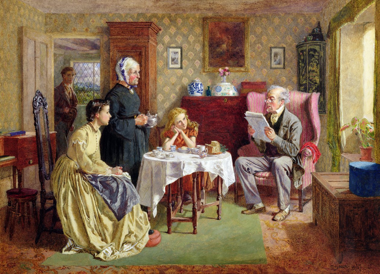 Savaştan Haberler, 1867 by Charles Green