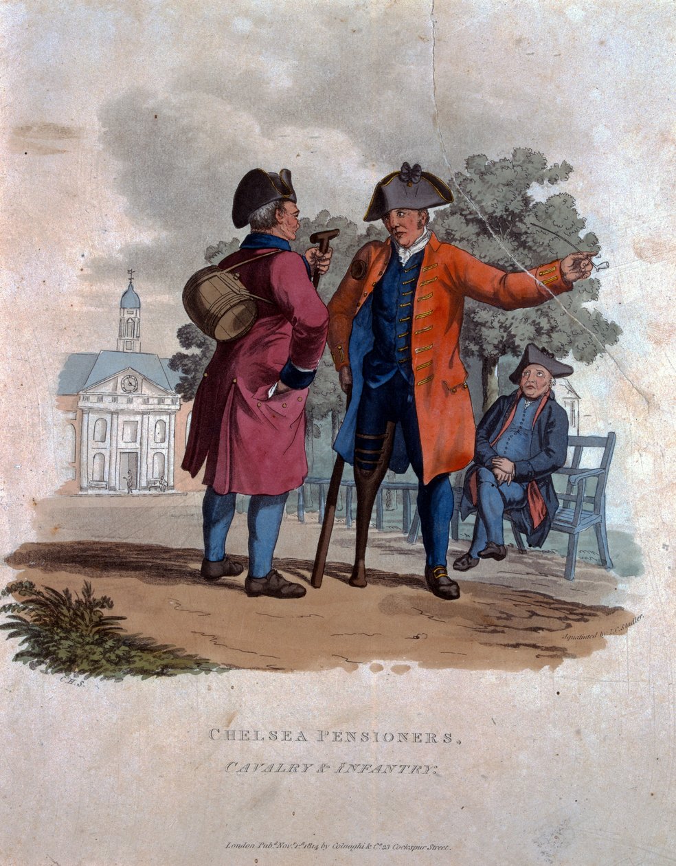 Colnaghi und Co. 1812-15 tarafından yayınlanan J.C. Stadler tarafından oyulmuş 