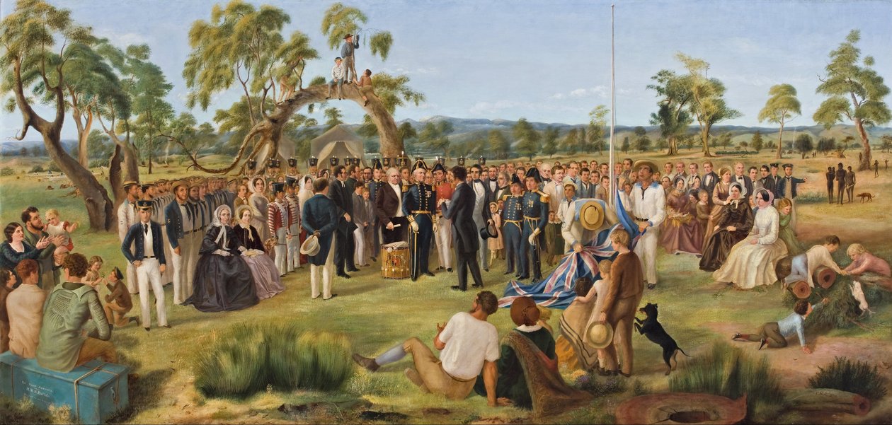 Güney Avustralya Bildirisi 1836 by Charles Hill