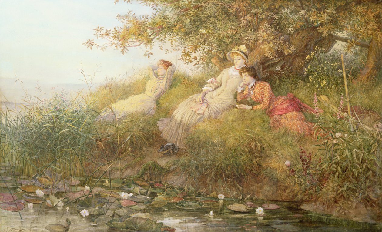 Lotus Yiyenler, 1893 by Charles J. Staniland