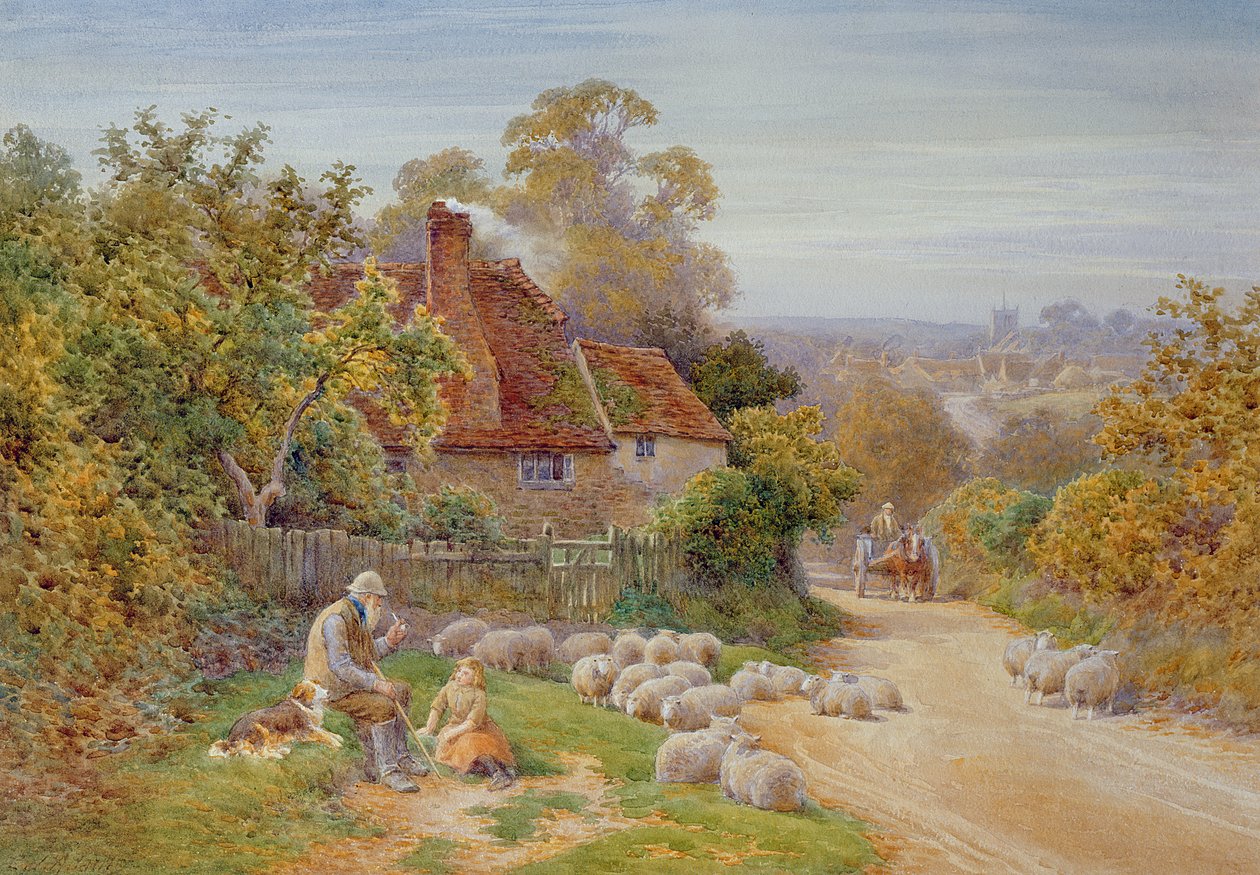 Bu arada bir Dinlenme by Charles James Adams