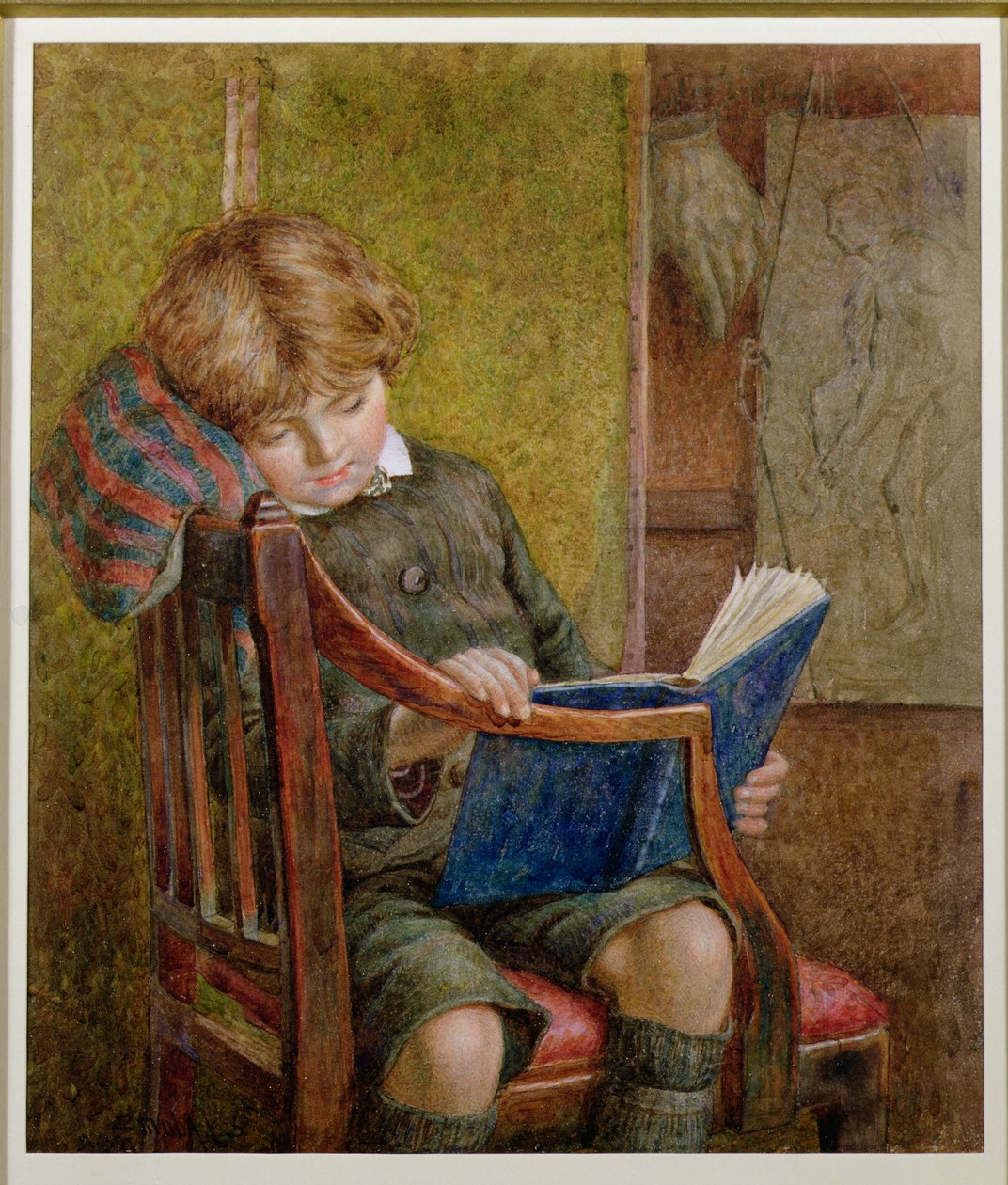 Bir Sanatçının Oğlu by Charles James Adams