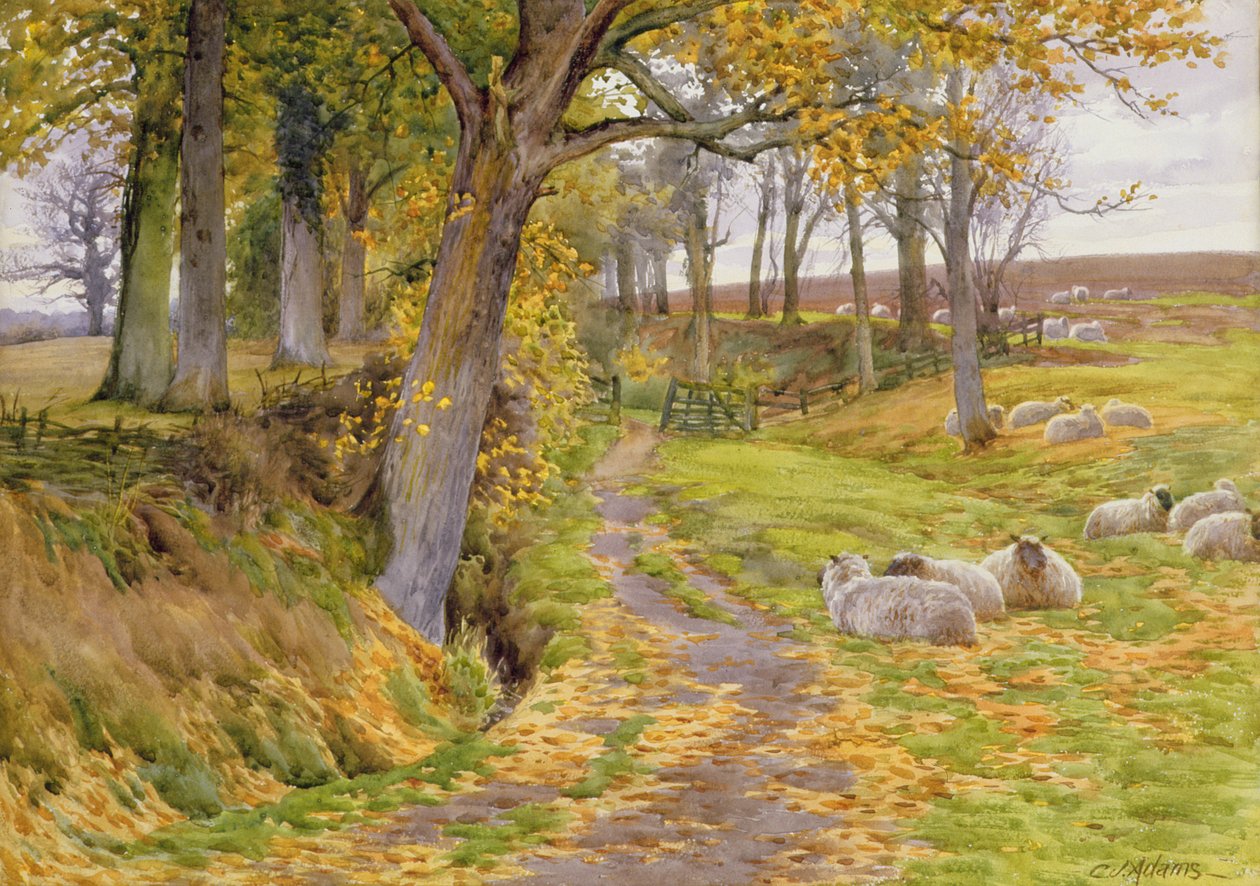 Bir Sonbahar Öğleden Sonrası by Charles James Adams