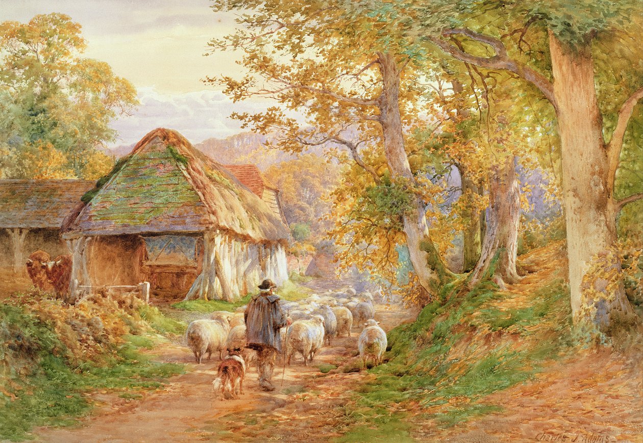 James I Englandskonungur og VI í Skotlandi, myndskreyting úr 