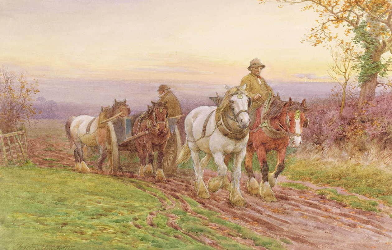 Günün İşi Bittiğinde by Charles James Adams