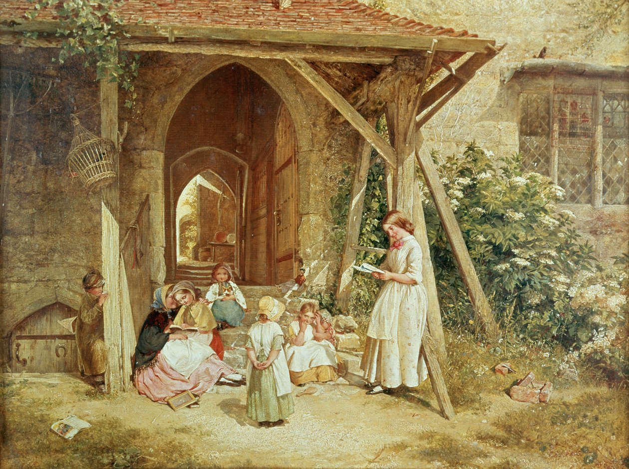Okullarda Oynamak, 1857 by Charles James Lewis