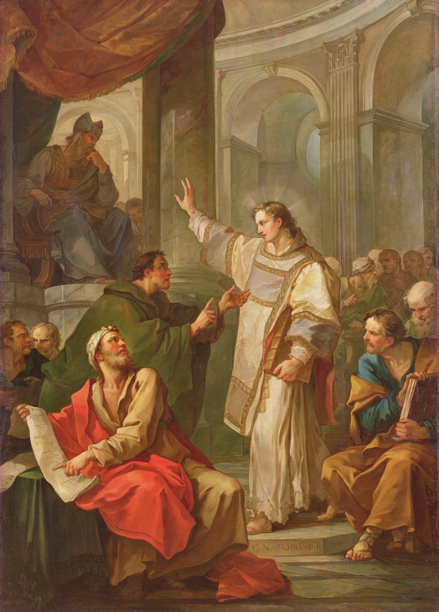 Aziz Stephen Vaazı, 1745 by Charles Joseph Natoire