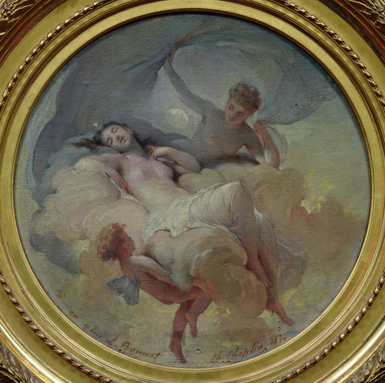 Gecenin Alegorisi, 1874 by Charles Joshua Chaplin