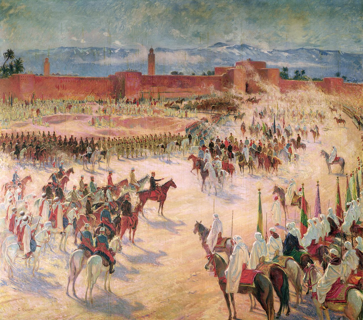 General Lyautey (1854-1934) ve General Mangin