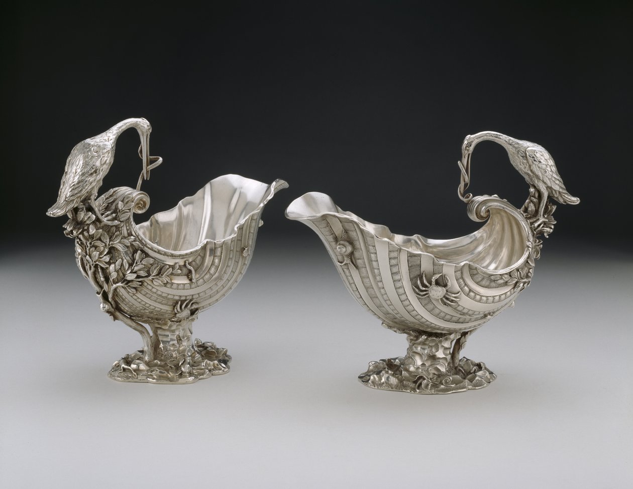 Sauceboat, çift, 1737 (gümüş) by Charles Kandler