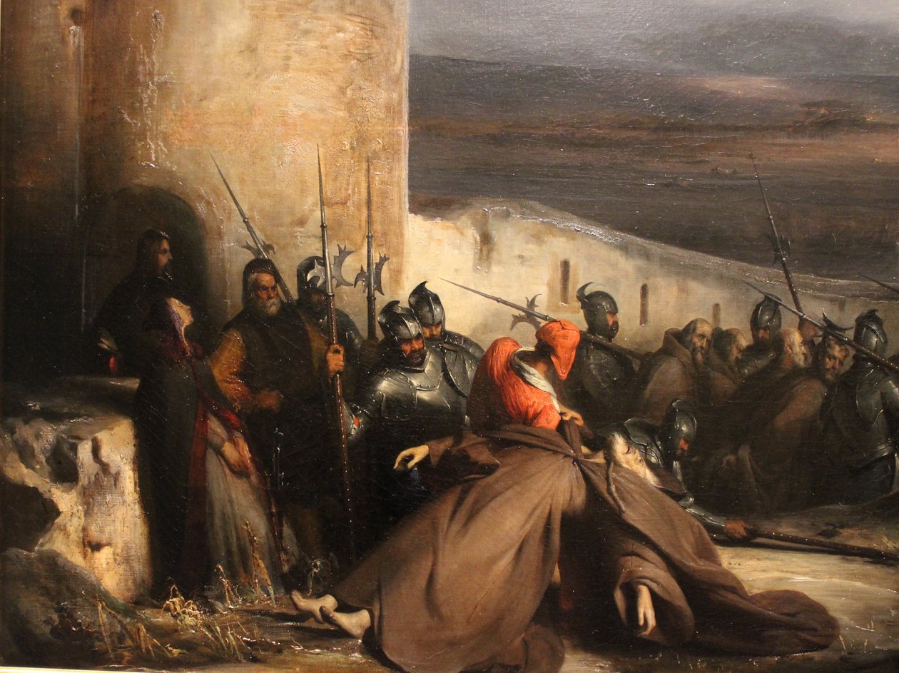 Cordeliers. Metz kuşatması bölümü by Charles Laurent Maréchal