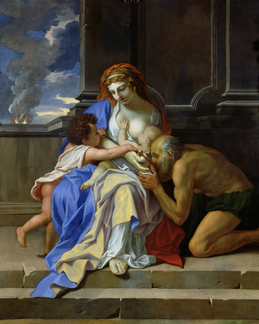 Bir Hayırseverlik Alegorisi, c.1642-48 by Charles Le Brun
