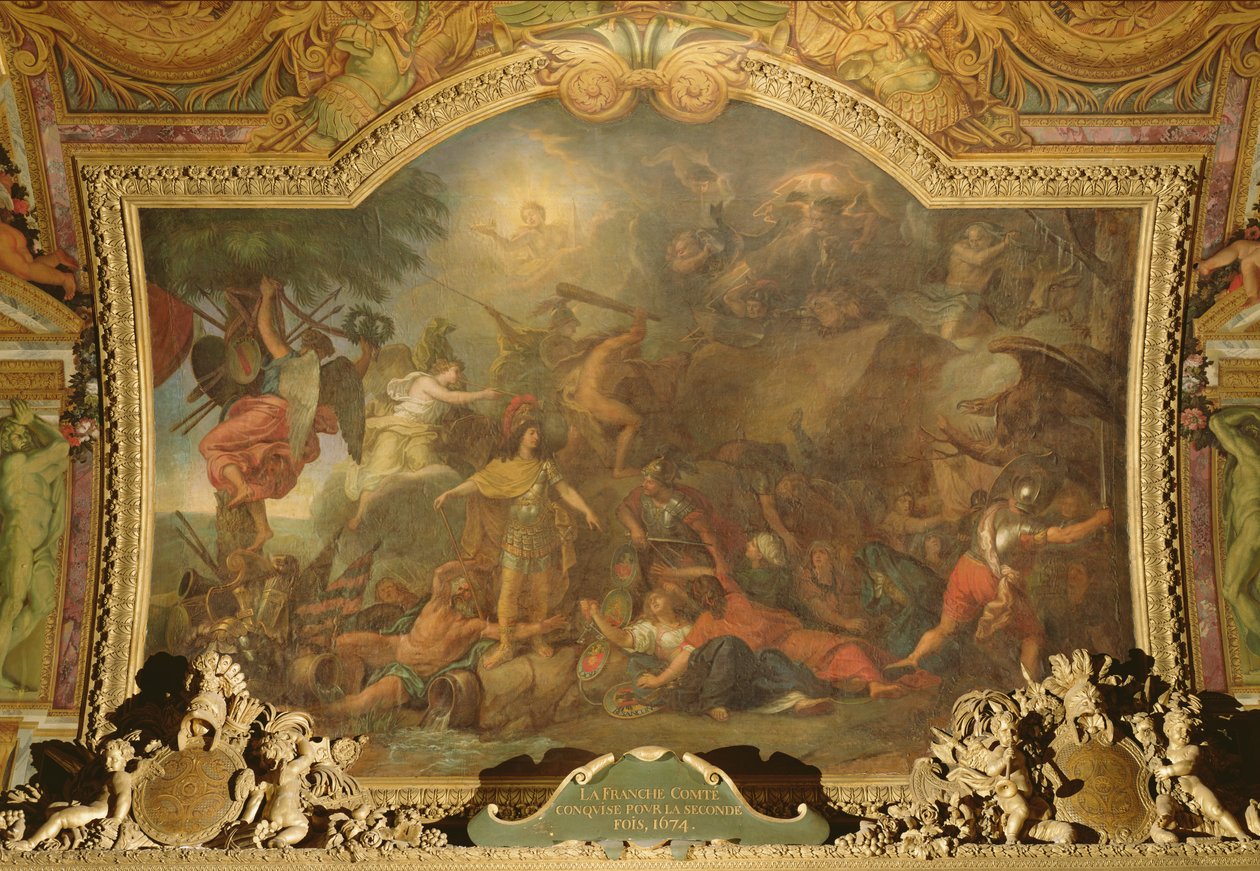 Franche-Comte İkinci Kez Fethedildi, Galerie des Glaces