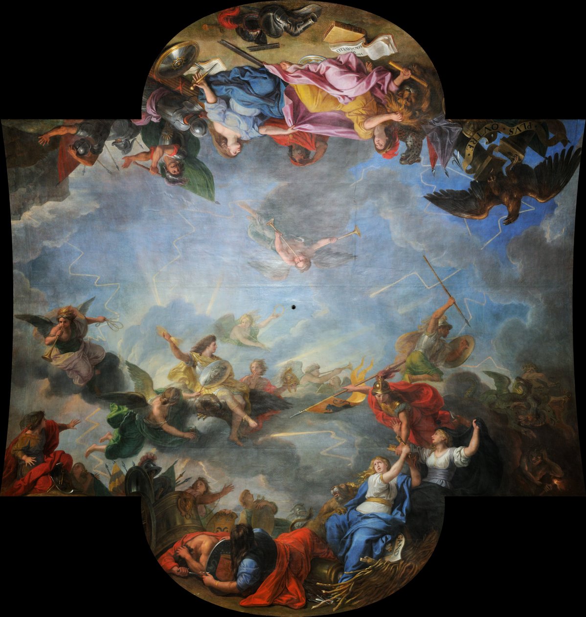 Altı gün içinde şehrin ve Ghent kalesinin ele geçirilmesi, 1678 by Charles Le Brun