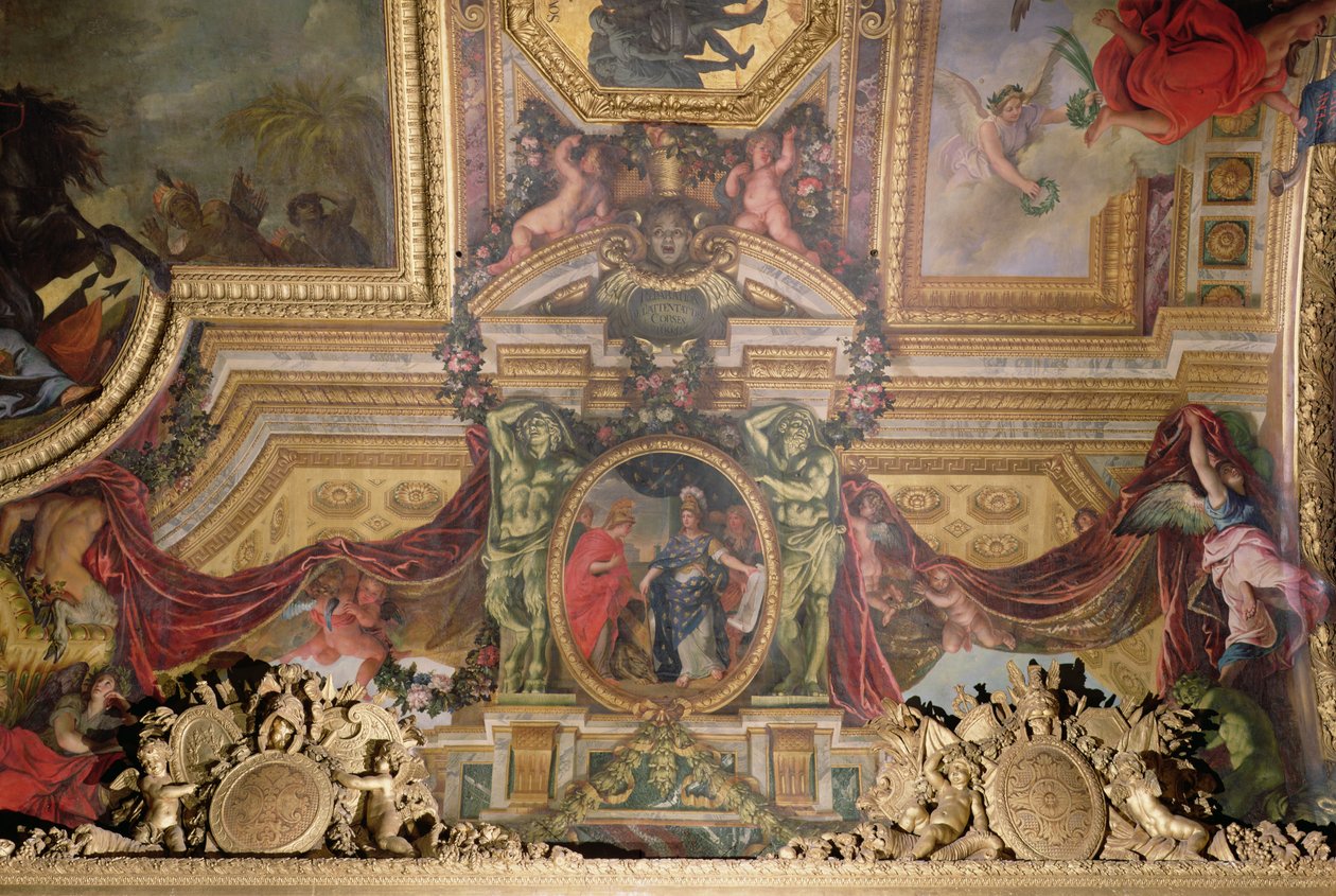 1664 Korsikalı Saldırılarının Kefareti, Galerie des Glaces