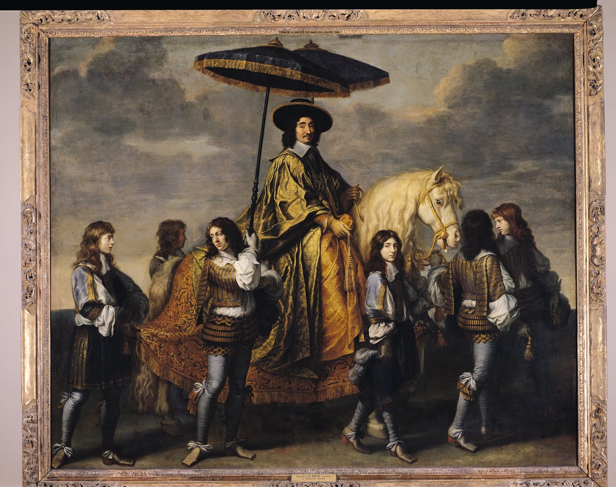 Şansölye Seguier by Charles Le Brun
