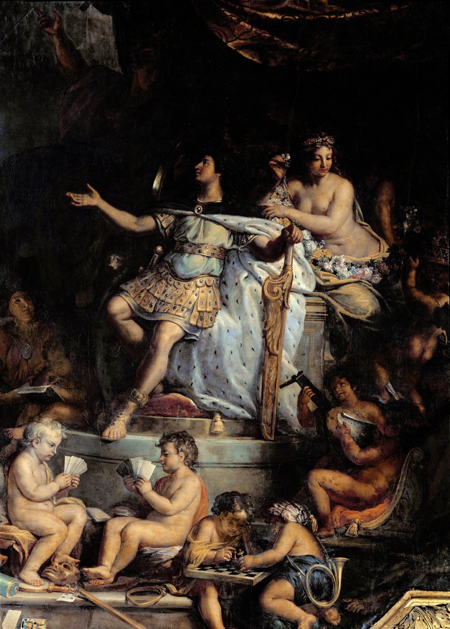 Kral Yönetir, 1661 by Charles Le Brun