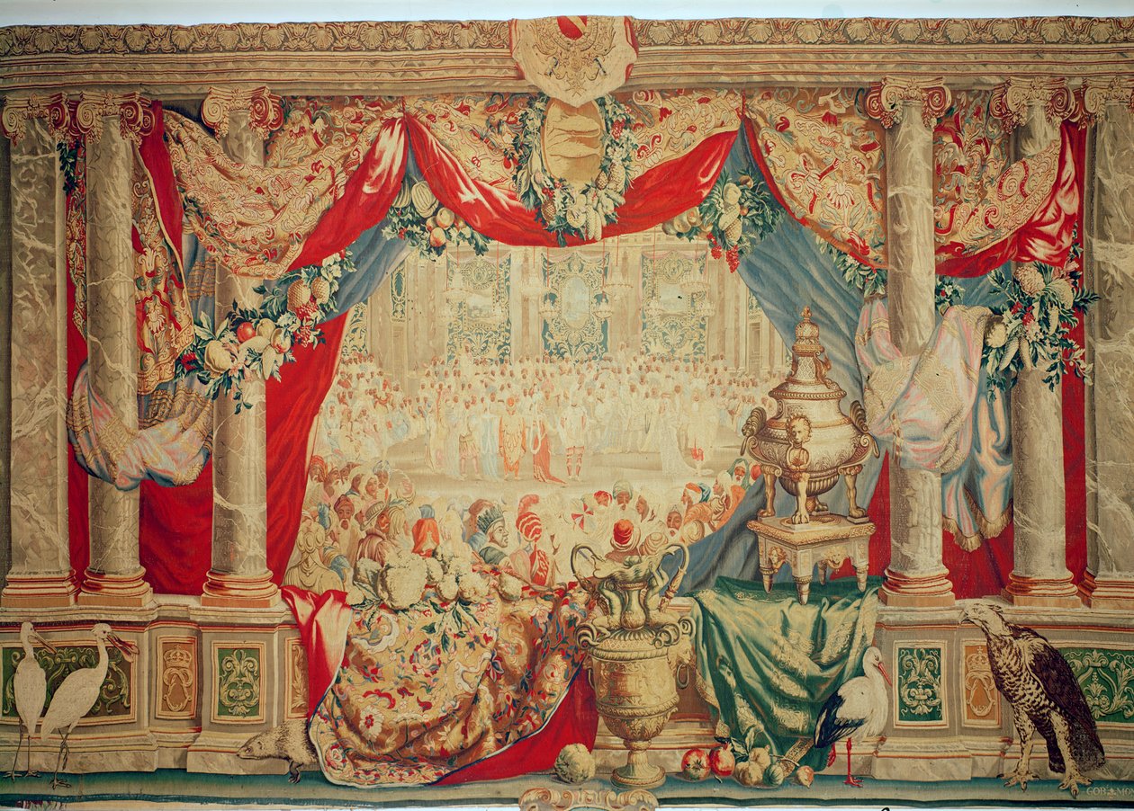 Louis için Gobelins Atölyesi