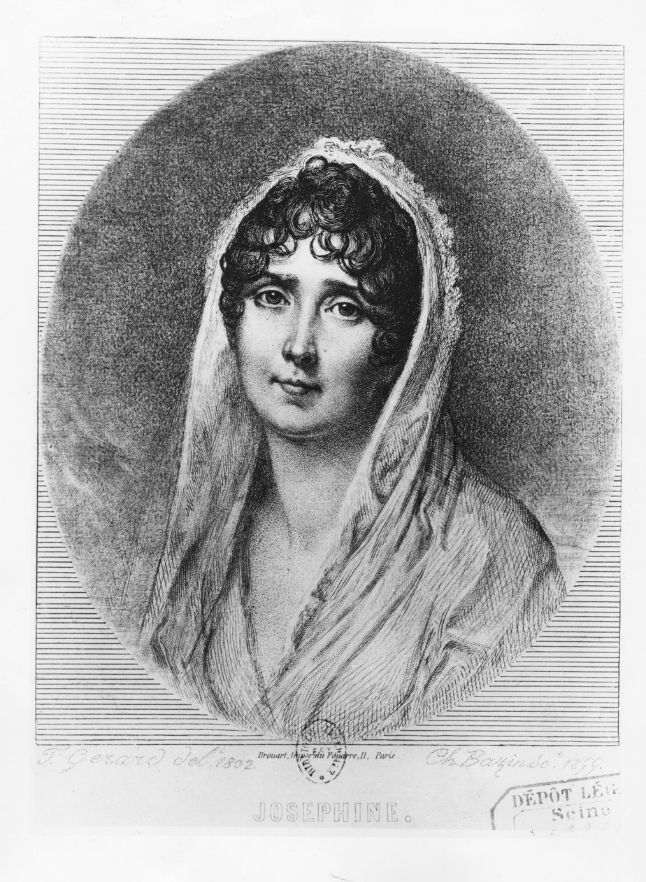Joséphine de Beauharnais  by Charles Louis Bazin