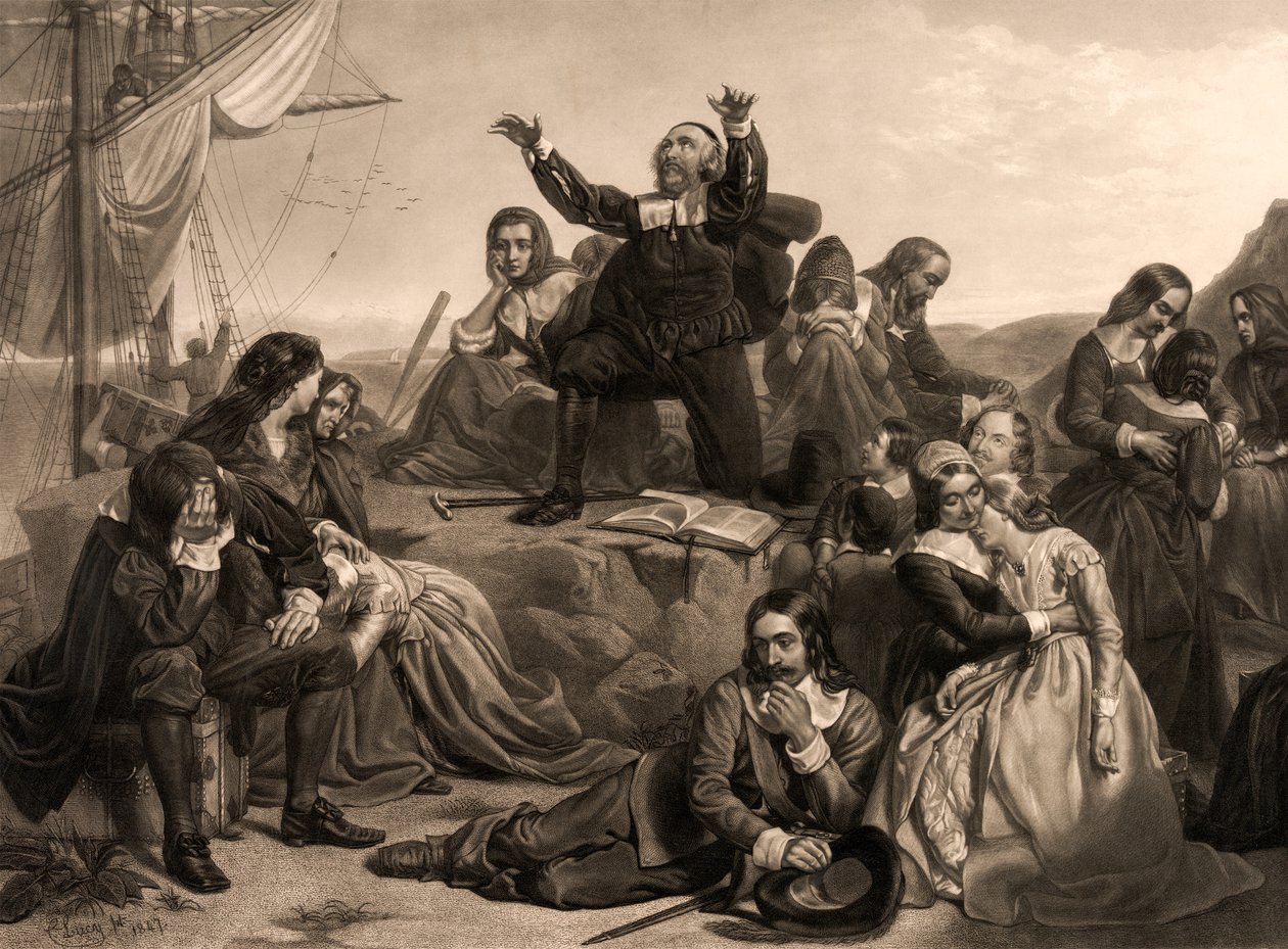 Hacı Babaların Ayrılışı, 1620 by Charles Lucy
