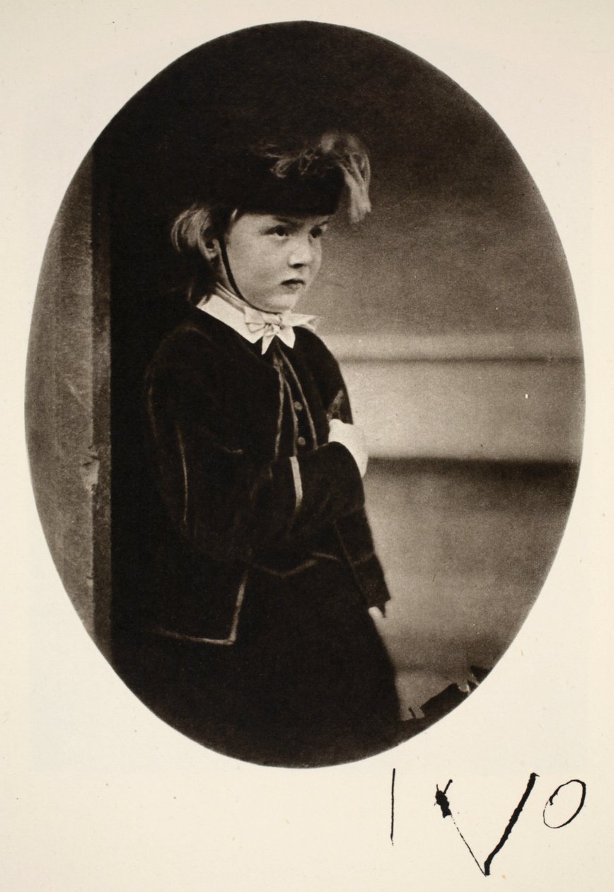 Ivo Bligh, 7 Temmuz 1864 (sepya fotoğrafı) by Charles Lutwidge Dodgson