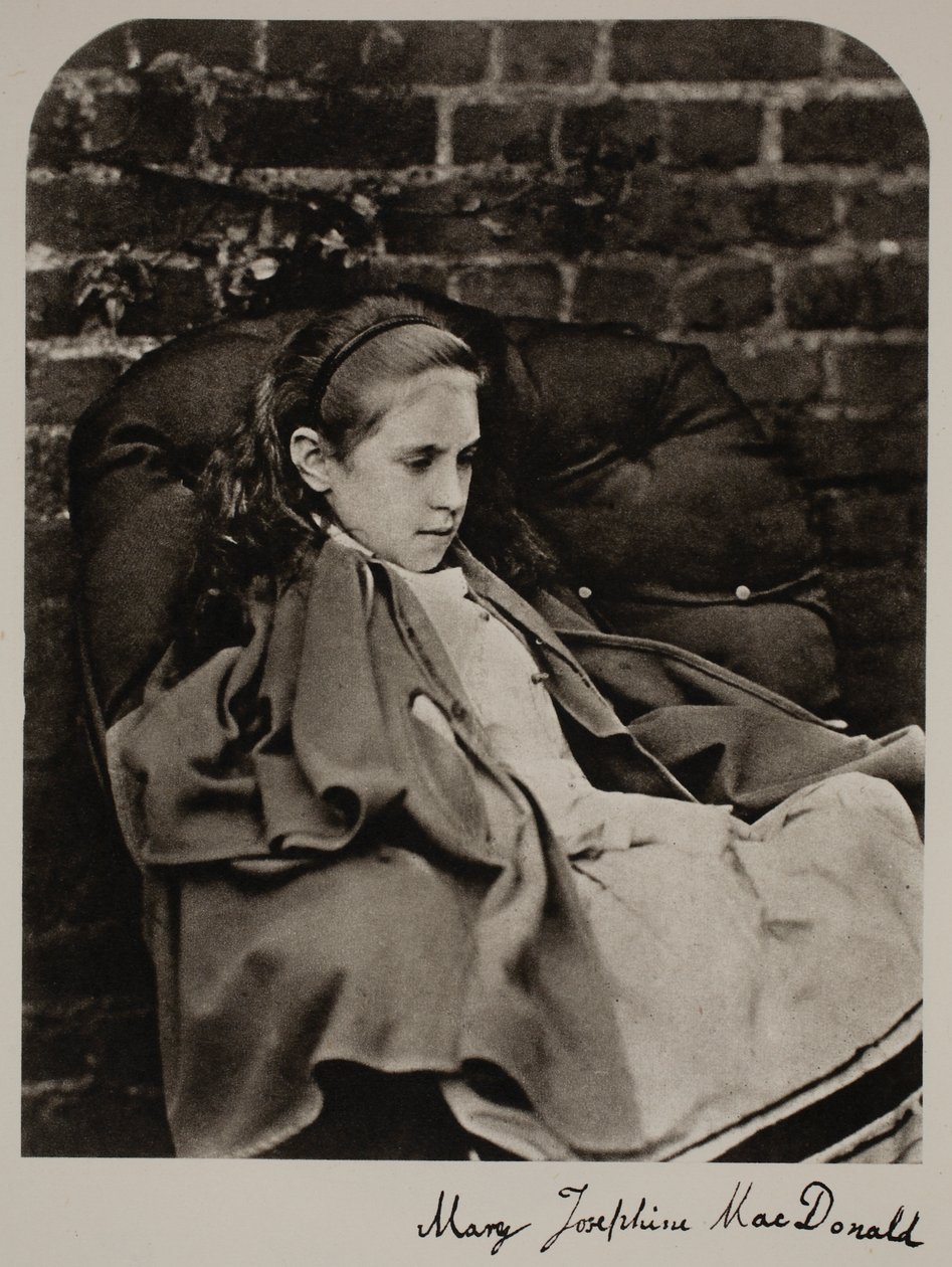 Mary MacDonald, 10 Ekim 1863 (sepya fotoğrafı) by Charles Lutwidge Dodgson
