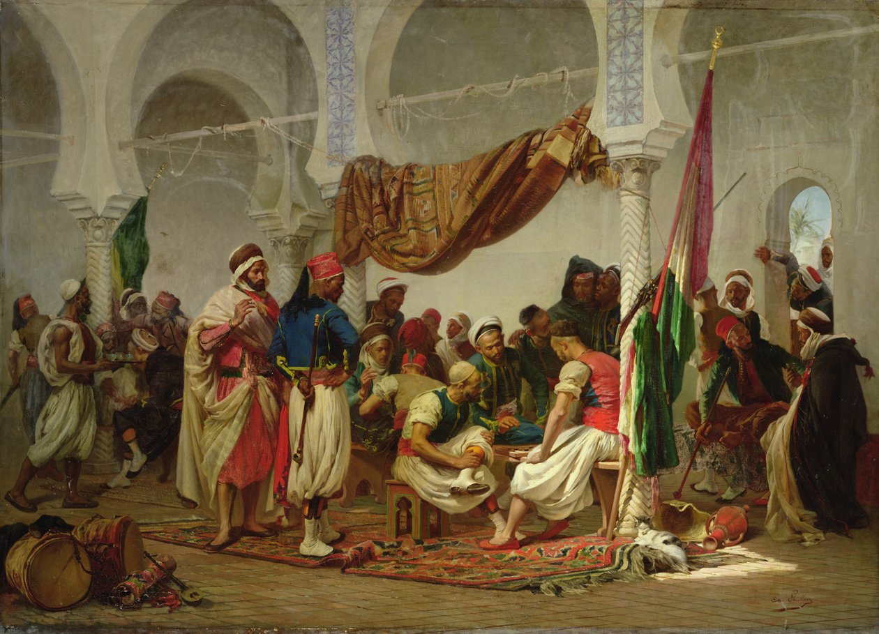 Türk Kafe by Charles Marie Lhuillier